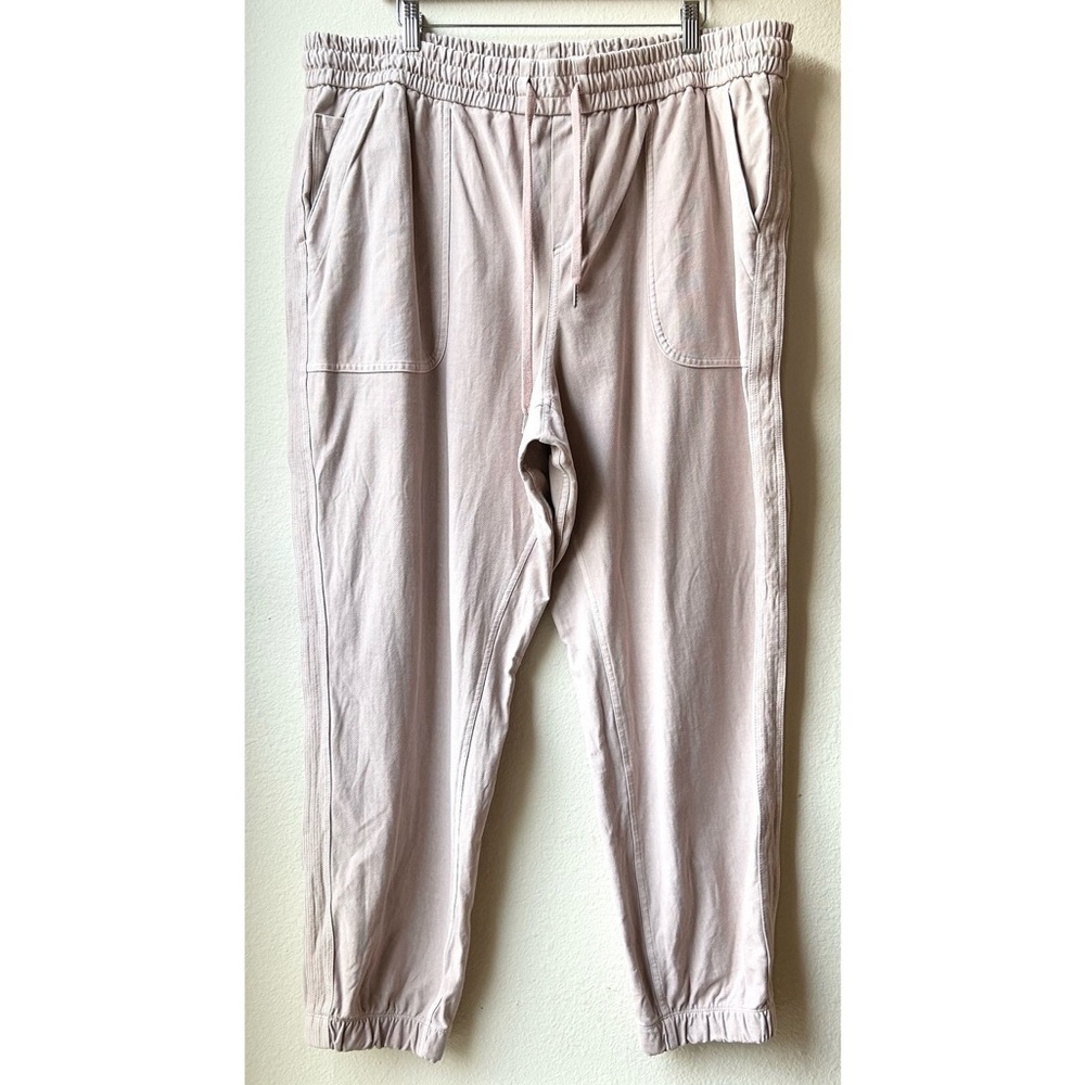 ATHLETA Farallon Comfy Loungewear Pocket Joggers in Mocha Latte 531090 Sz 22 - Picture 3 of 14